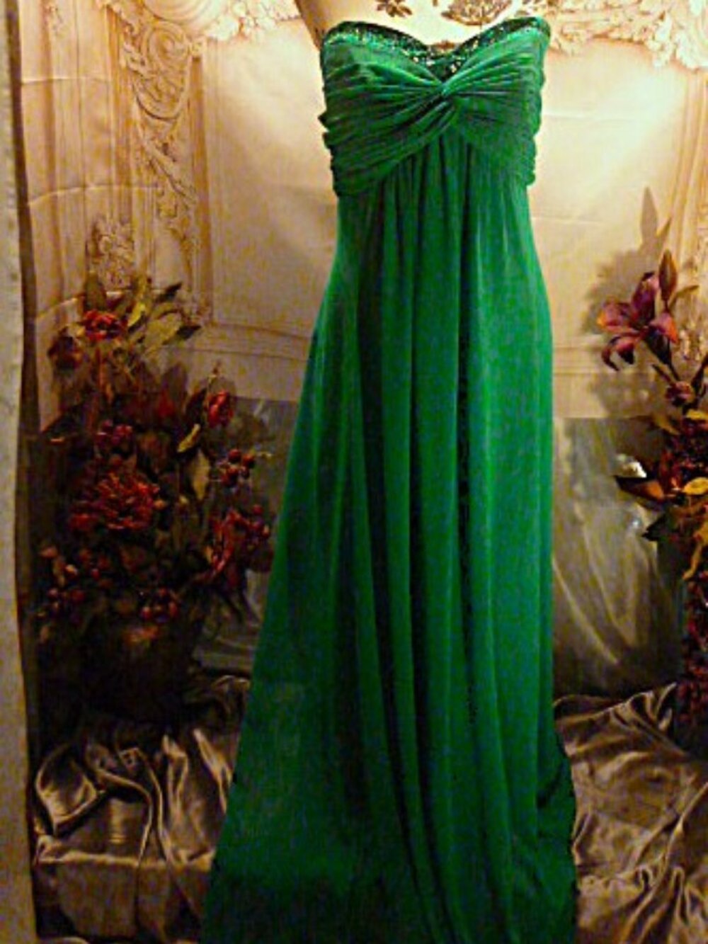 David's Bridal formal.